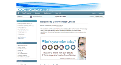 Desktop Screenshot of colouredcontacts.com.au